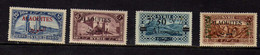 Alaouites (1925-30) - Poste PA Paysages Surcharges - Neufs* - MH - Unused Stamps