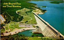 Arkansas Aerial View Lake Norfork Dam And Fish Hatchery - Otros & Sin Clasificación