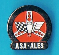 PIN'S //  ** ÉCURIE / A.S.A. ALÈS CÉVENNES ** - Rallye