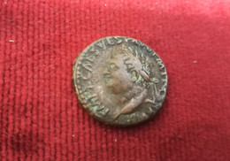 MONNAIE ROMAINE TITUS (69-81) ( Fils Ainé De Vespasien ) AS De 80 Après J.C - L'équité De L'Auguste Aequitas August - The Flavians (69 AD To 96 AD)
