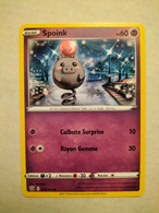 CARTE POKEMON SPOINK 60PV 055/163 SÉRIE ÉPÉE ET BOUCLIER STYLES DE COMBAT 2021 VF COMME NEUVE - Espada Y Escudo