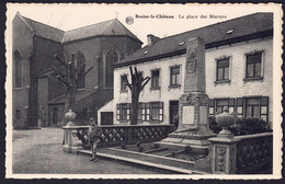 +++ CPA - BRAINE LE CHATEAU - Place Des Martyrs  // - Kasteelbrakel