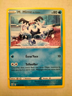 CARTE POKEMON M. MIME DE GALAR 80PV 034/163 SÉRIE ÉPÉE ET BOUCLIER STYLES DE COMBAT 2021 VF COMME NEUVE - Schwert Und Schild