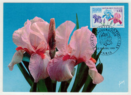 France // Carte Maximum // Floralies Internationales Paris 1969 - 1960-1969