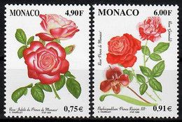 1999 Flore. Roses Et Orchidées YT 2194-5 / Sc 2113-4 / Mi 2445-6 Neuf Sans Charniere / MNH / Postfrisch [sm] - Neufs