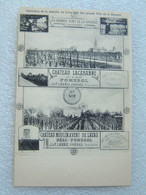 1E 36 CPA - 33 LES GRANDS VINS DE LA GIRONDE. CHATEAU LACABANNE POMEROL. CHATEAU MOULIN A VENT DE LAVAU. NEAC. POMEROL - Vignes