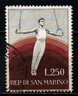 SAN MARINO - 1955 - PROPAGANDA SPORTIVA - 2^ EMISSIONE - ALTO VALORE - USATO - Usati