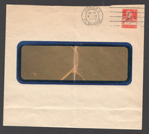 1926  Privat Umschläg      SIA  - Zürich Tellbrustbild 20Rp Rotorange - Postwaardestukken