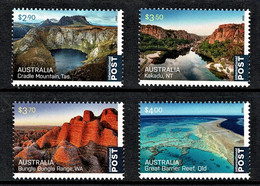Australia 2022 Aerial Views Set Of 4 Internationals MNH - Unused Stamps