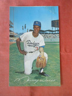 Baseball   Maury Wills. Los Angles Dodgers.         Ref 5722 - Honkbal