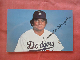 Baseball  Fernando Valenzuela   Los Angles Dodgers.         Ref 5722 - Baseball