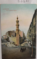 Cpa, Egypte, ALEXANDRIE Rue Et Mosquée Attarine, éd The Cairo Postcard Trust, écrite, Année? - Alexandrie