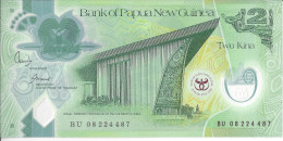 NOUVELLE GUINEE - 2 Kina Polymer Anniversaire 1973-2008 UNC - Papua-Neuguinea