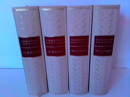 Konvolut: 4 Bände (von4) Theodor Fontane Werke. Sonderausgabe Die Tempel Klassiker. - Autores Alemanes