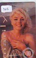 Télécarte * MARILYN MONROE (368) * TELEFONKARTE * Telecarte * Phonecard USA MINT * ISSUE 5250 - Personnages