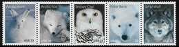USA 1999 MiNr. 3094 - 3098 Arctic Wildlife, Birds, Snowy Owl, Mammals, Arctic Hare, Wolf 5v  MNH **   4.20 € - Arctic Tierwelt