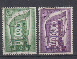 EUROPA - CEPT - Michel - 1956 - BELGIË - Nr 1043/44 - Gest/Obl/Us - 1956