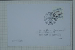 BC7  SVERIGE SUEDE  BELLE  LETTRE  1988 STOCKHOLM A  RIGENHAIN DDR  ++ AFFR.  INTERESSANT - Storia Postale