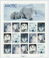 USA 1999 MiNr. 3094 - 3098 Arctic Wildlife, Birds, Snowy Owl, Mammals, Arctic Hare, Wolf M\sh  MNH **   12.60 € - Arctic Tierwelt