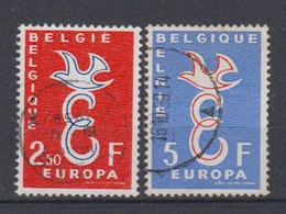 EUROPA - CEPT - Michel - 1958 - BELGIË - Nr 1117/18 - Gest/Obl/Us - 1958