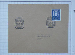 BC7  SVERIGE SUEDE  BELLE  LETTRE  1962 GOTTERBORG  A  MALMO  +PAIRE DE TP + AFFR. PLAISANT - Cartas & Documentos