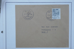 BC7  SVERIGE SUEDE  BELLE  LETTRE  1966 MORA   A  MALMO  + + AFFR. PLAISANT - Covers & Documents