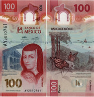 MEXICO        100 Pesos       P-W134       6.1.2021       UNC  [sign. Heath - Prefix AY] - Mexico