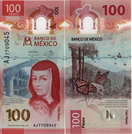 MEXICO        100 Pesos       P-W134       8.5.2020       UNC  [sign. Espinosa - Prefix AJ] - Mexique