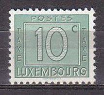 Q4492 - LUXEMBOURG TAXE Yv N°24 ** - Strafport