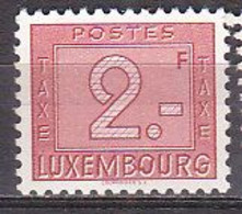 Q4497 - LUXEMBOURG TAXE Yv N°32 ** - Segnatasse