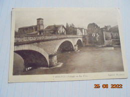 Varilhes. Le Pont. Edition Bessieres ERA [un Pli] - Varilhes