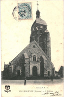 CPA-Carte Postale France Villeblevin  L'église 1904  VM54710 - Villeblevin