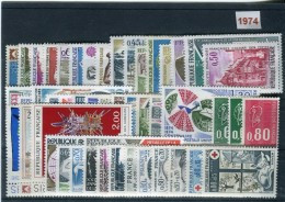 Francia 1974. Completo 47 S ** MNH. - 1970-1979