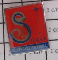 512F Pin's Pins / Beau Et Rare / THEME : MEDICAL / GROUPE GAILLARD MEDICAL - Médical