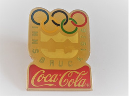 PINS  JEUX OLYMPIQUES  HIVER INNSBRUCK 1976 COCA COLA / 33NAT - Jeux Olympiques