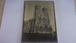 WWI  PHOTO AMATEUR Rare Photo 51 REIMS CATHEDRALE 27 AVRIL 1917 - 1914-18