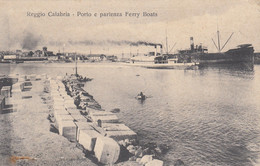 Calabria  - Reggio Calabria  - Porto E Partenza Del Ferry Boats - F. Piccolo - Nuova - Bel Panorama - Reggio Calabria