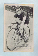 CPA Cyclisme Photo Picoche Collection " Les Champions Cyclistes" Alfred LETOURNEUR Sprinter. Signature - Cyclisme