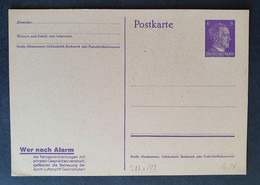 Deutsches Reich 1943, Postkarte P312 Bild 07 Ungebraucht - Brieven En Documenten