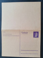 Deutsches Reich 1941, Postkarte P302 Antwortkarte Ungebraucht - Lettres & Documents