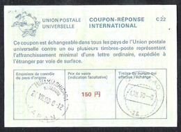 JAPAN International Reply Coupon Issued MINAMIASHIGARA 1990 Cashed In Curaçao - Autres & Non Classés