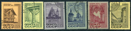 SOVIET UNION 1968 Architecture Used.  Michel 3586-91 - Used Stamps