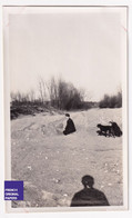 Sainte Radegonde En Touraine Près Tours - Photo 1932 6,5x11cm La Loire Jeune Homme Et Chien Sable A80-12 - Lugares