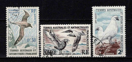 TAAF - 1959 - Faune - N° 12/13/13A  - Oblit - Used - Used Stamps