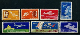 N° Yvert & Tellier : PA 111/117 Journée De L'aviation   ( **) - Unused Stamps