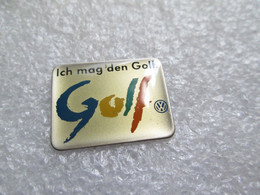 PIN'S    VOLKSWAGEN   GOLF - Volkswagen