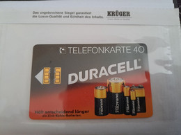 DUITSLAND/ GERMANY  CHIPCARD  K 184 / DURACELL BATTERY  40 UNITS       ONLY 25000EX  MINT  CARD     **10839** - K-Serie : Serie Clienti