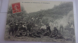 WWI  20 EME BATAILLON DE CHASSEURS 2 EM COMPAGNIE - Régiments