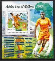 SIERRA LEONE  BF 852 * *  ( Cote 20e )     Football  Soccer Fussball - Coupe D'Afrique Des Nations