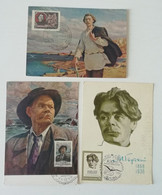 URSS  - N.3 Maximum Card Maxim Gorky - Maximumkarten